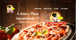 Desktop Screenshot of amorepizza.com.br