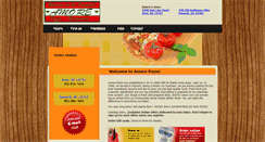 Desktop Screenshot of amorepizza.com